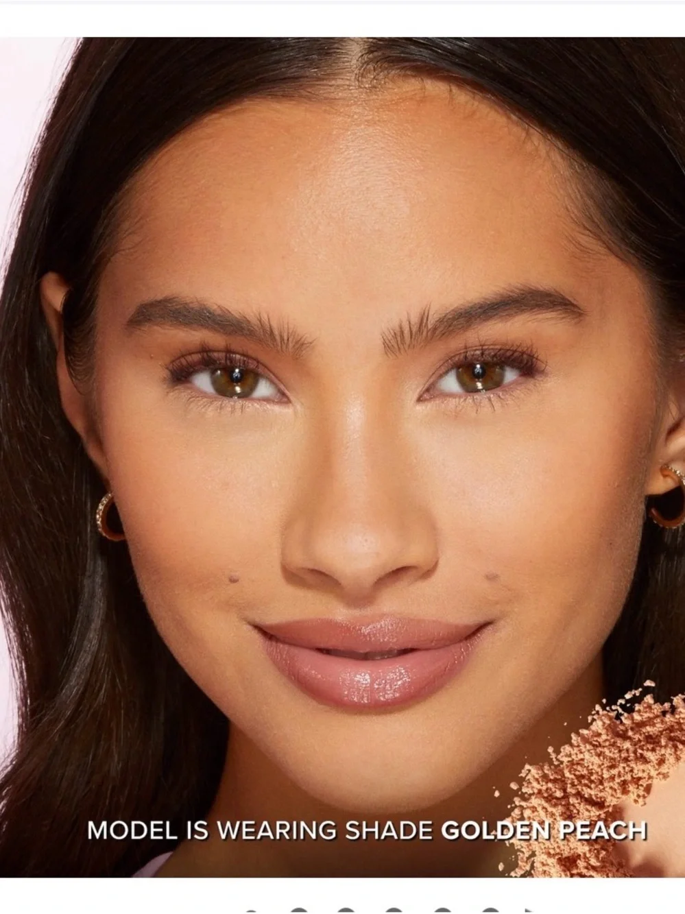 Too Faced Peach blurring loose peach Powder - golden peach Shade